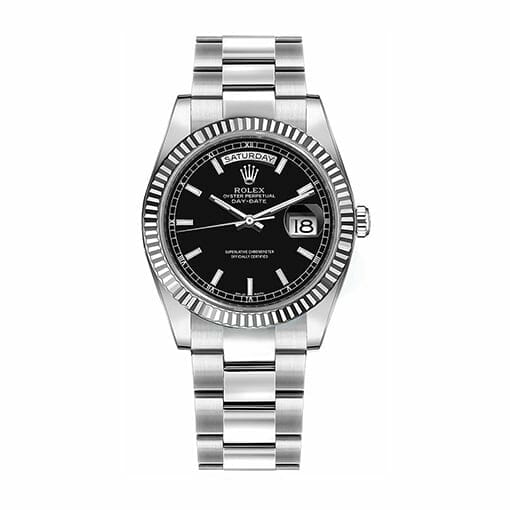 Rolex Day-Date Fluted Replica-fasswatch