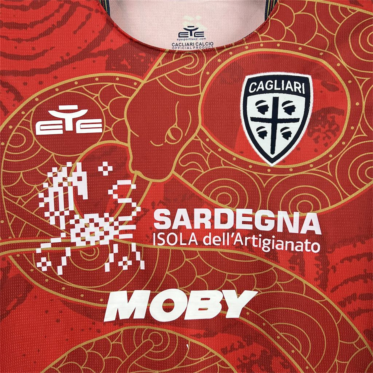 UltraTrikot-Cagliari Calcio 24-25 Year of the Snake Special Jersey - Fans Version