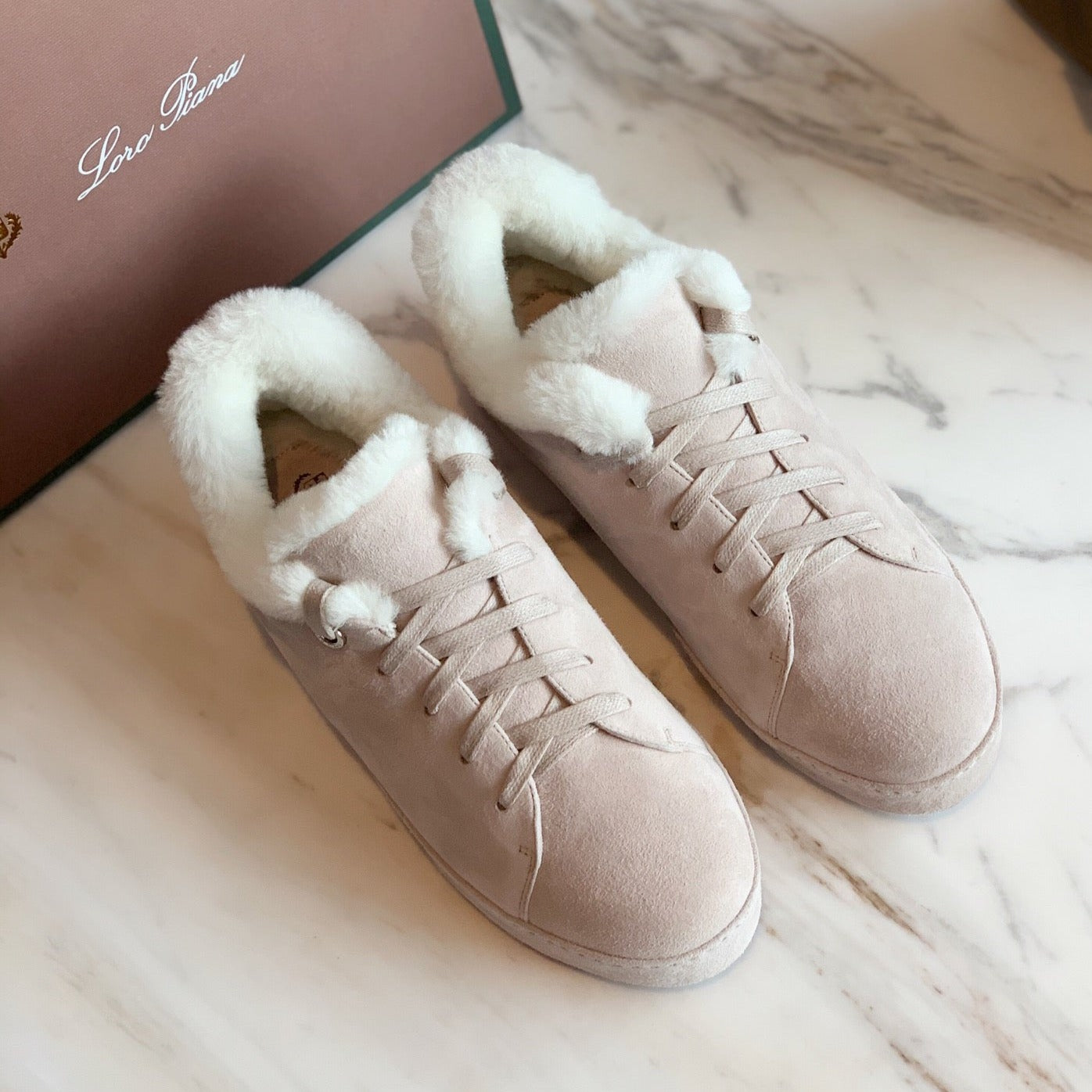 LP WINTER NUAGES SNEAKERS CREAMY WHITE LAMBSKIN、mysite、Cacoeks