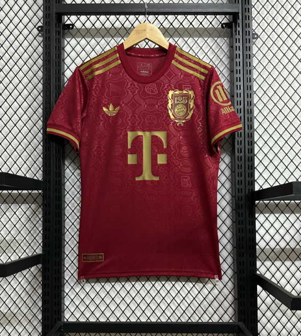24/25 Bayern Munich 125th Anniversary Edition Football Shirt-mysite Custom Football Kit- Nextkits