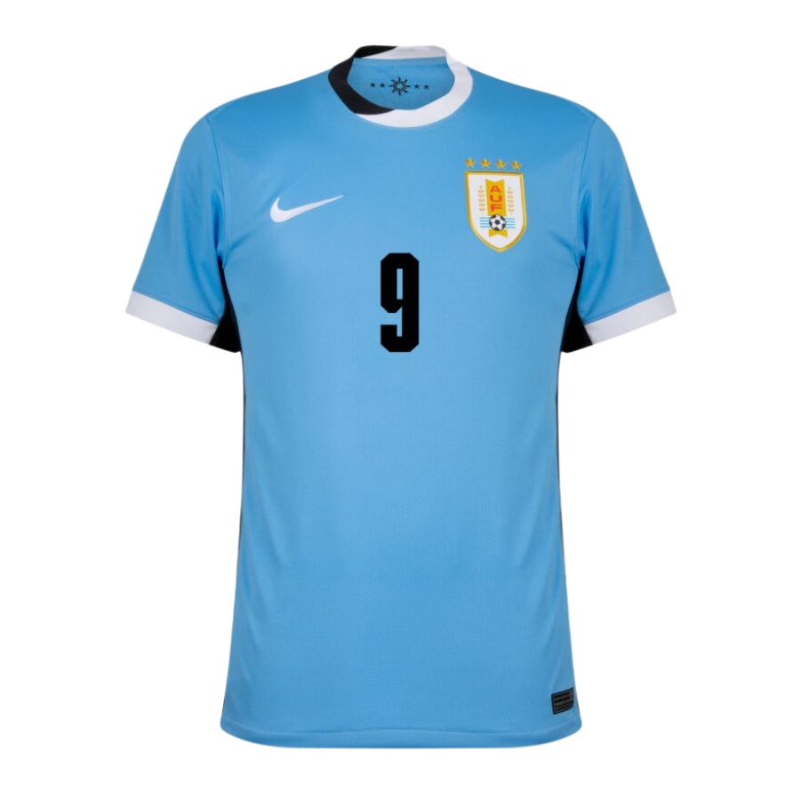 Uruguay D. N煤帽ez 9 Home Fan Jersey 2025/26-mysite Custom Football Kit- Nextkits