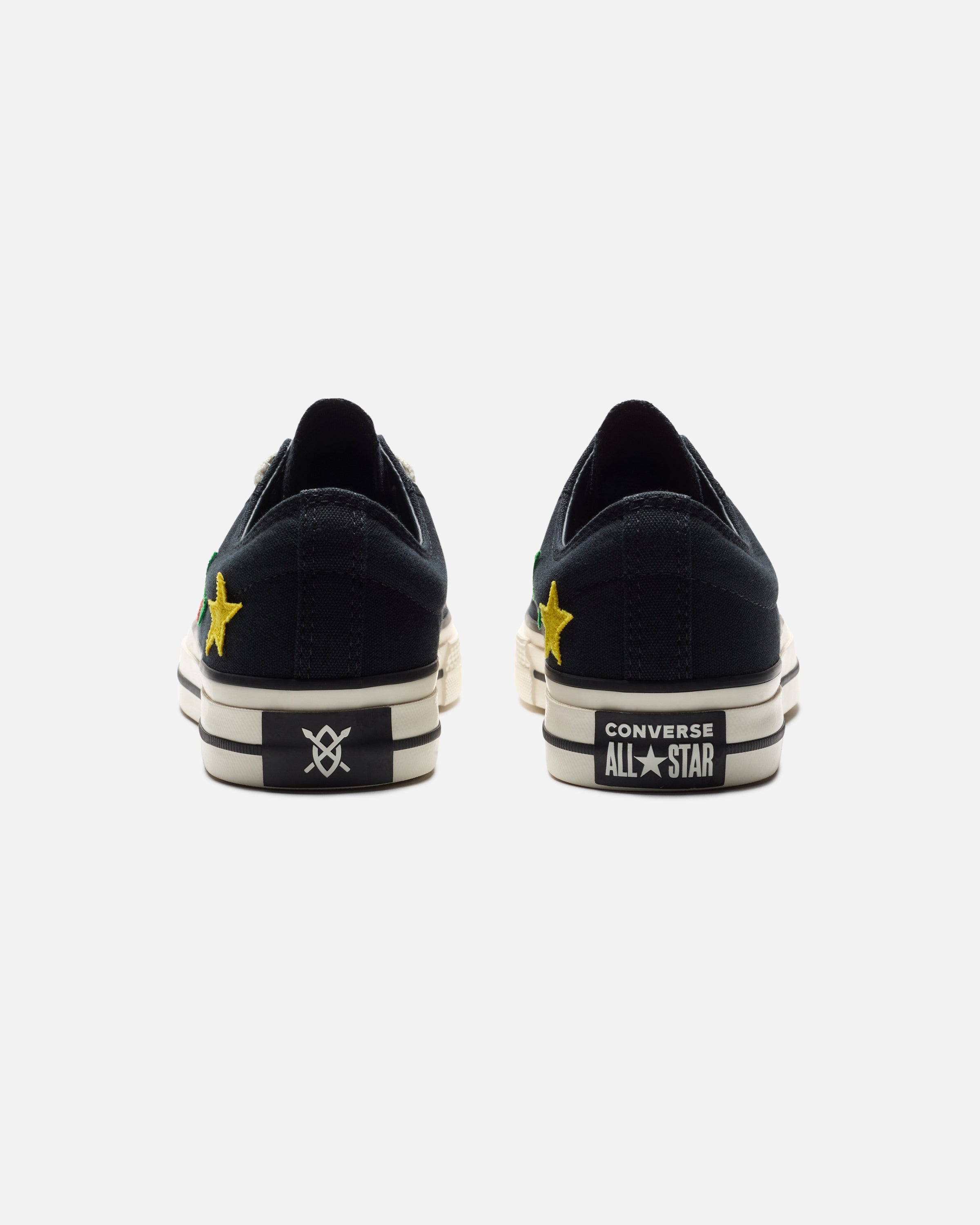 CONVERSE X DAILY PAPER STAR PLAYER 76 OX - BLACK