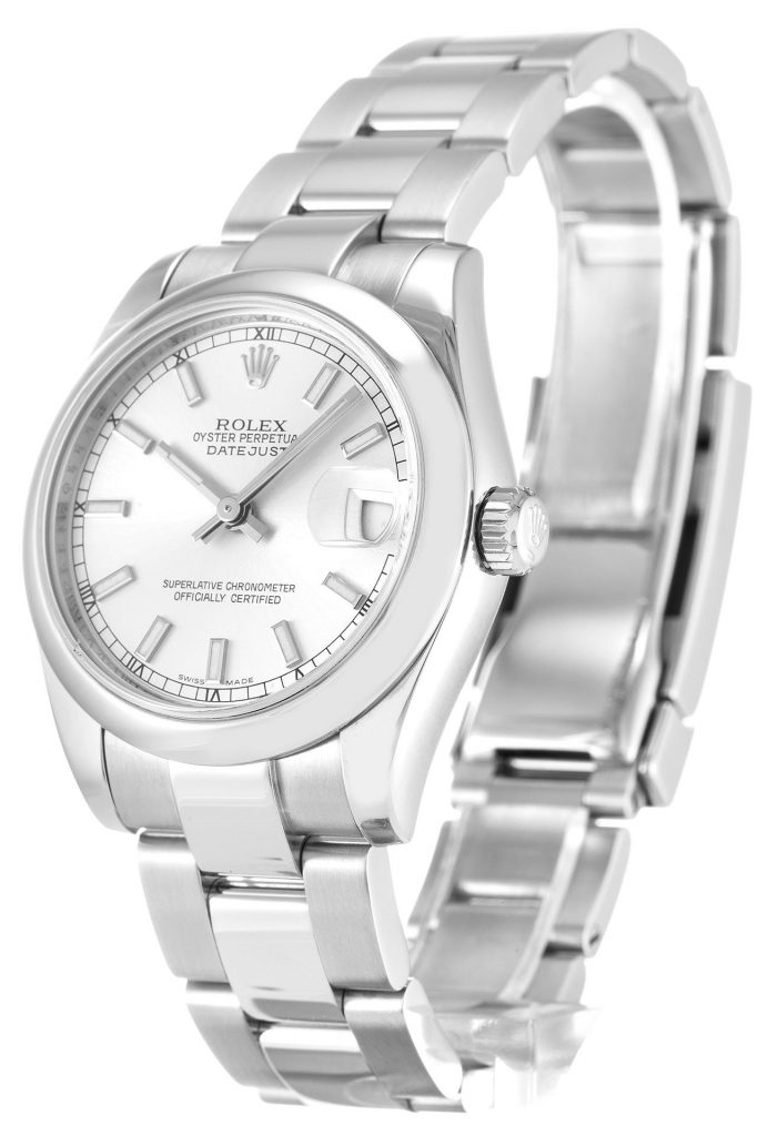 Replica Rolex Lady-Datejust 30mm Silver Dial 178240-fasswatch