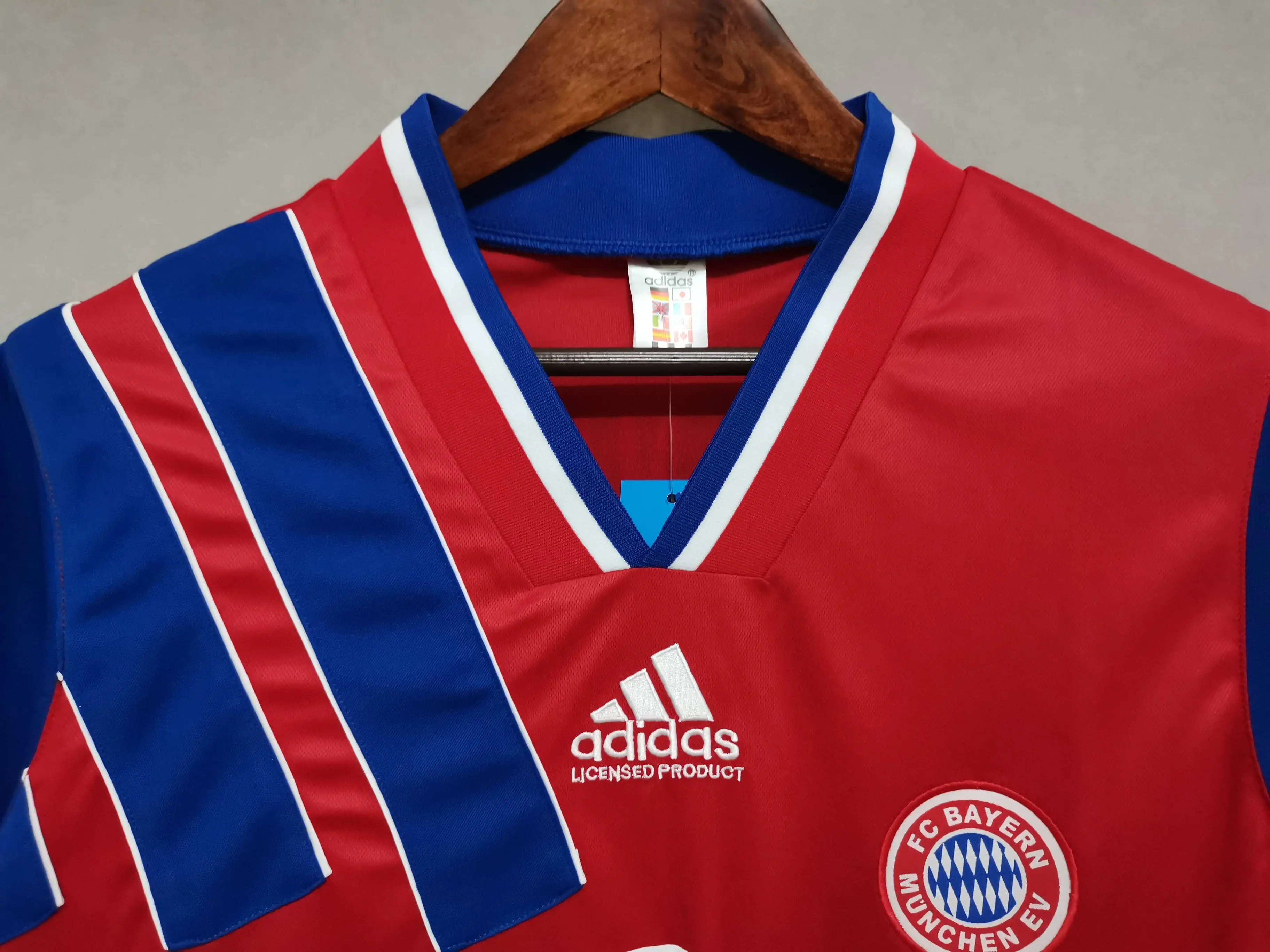 93-95 Bayern Munich Home soccer jersey-Retro version: Ajax 24-25 Home Stadium Jersey - Fans Version mysite: Adidas luxuryfootballshirts.com: https://www.luxuryfootballshirts.com/