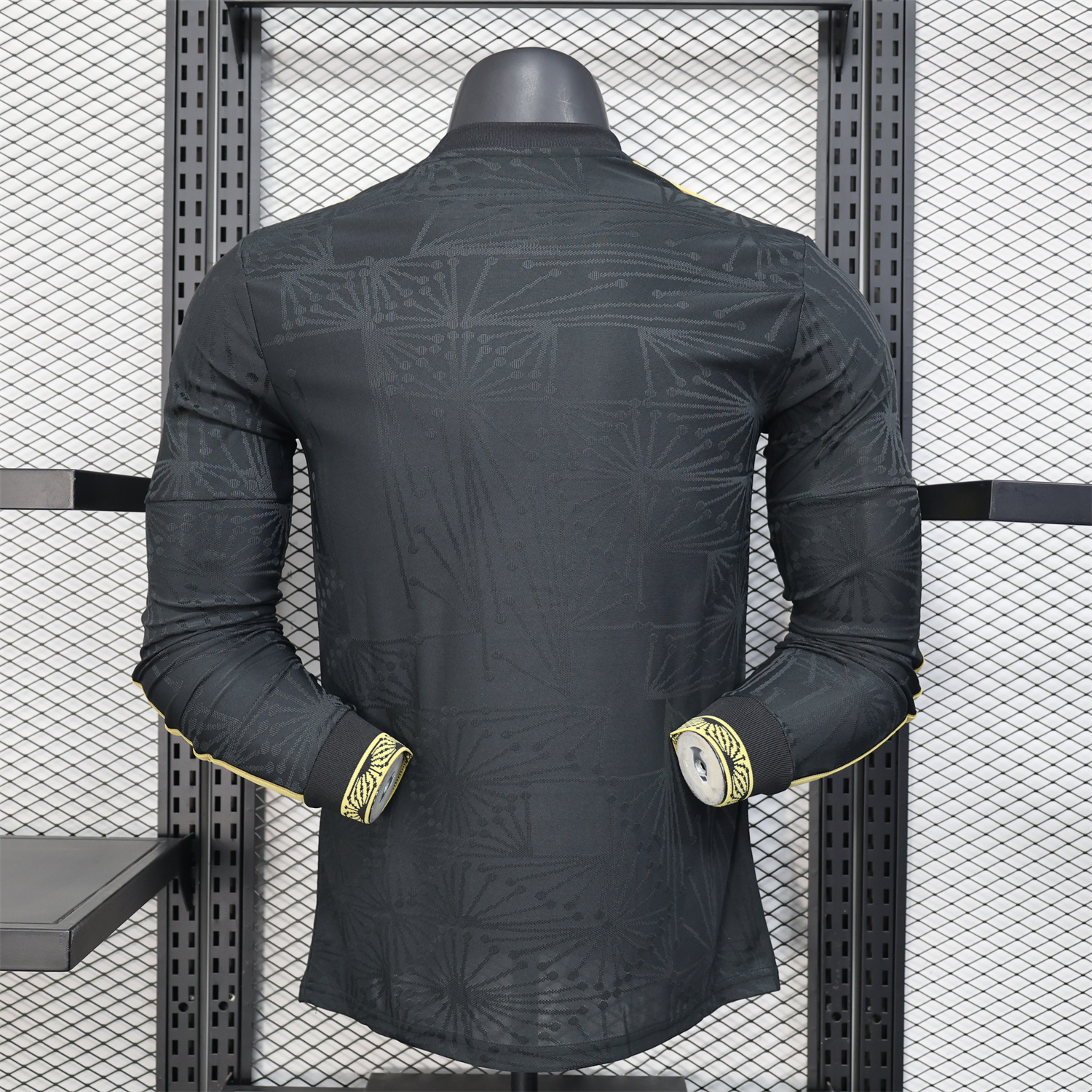 UltraTrikot-Mexico 2025 Gold Cup Black Long Sleeves Jersey - Player Version