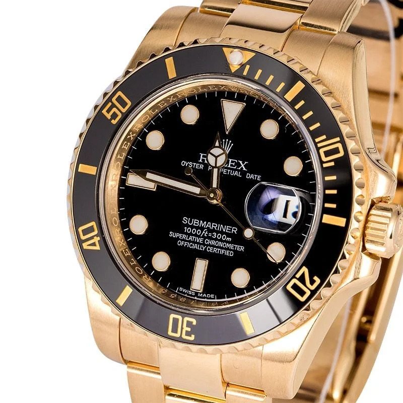 Superclone Rolex Submariner 40mm Black Dial 116618LN-fasswatch