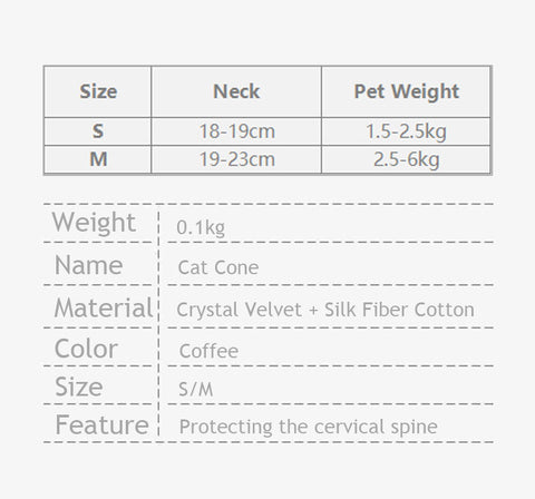 Snapper Cat Cone Cute Collar