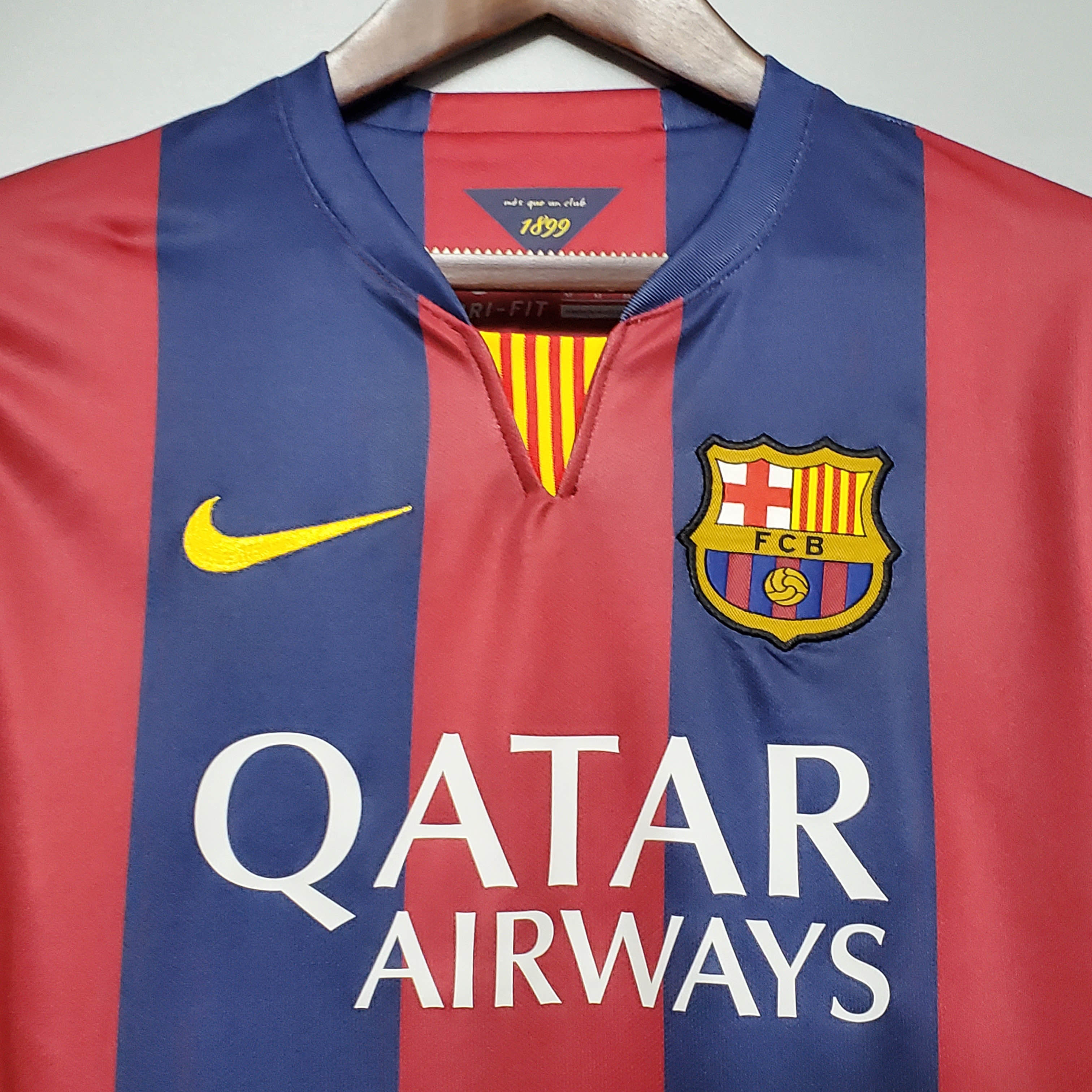 2014/2015 Retro Barcelona Football Shirt Home 1:1 Thai Quality:football jersey mysite: unitedjerseyfootball 邓江浪:football