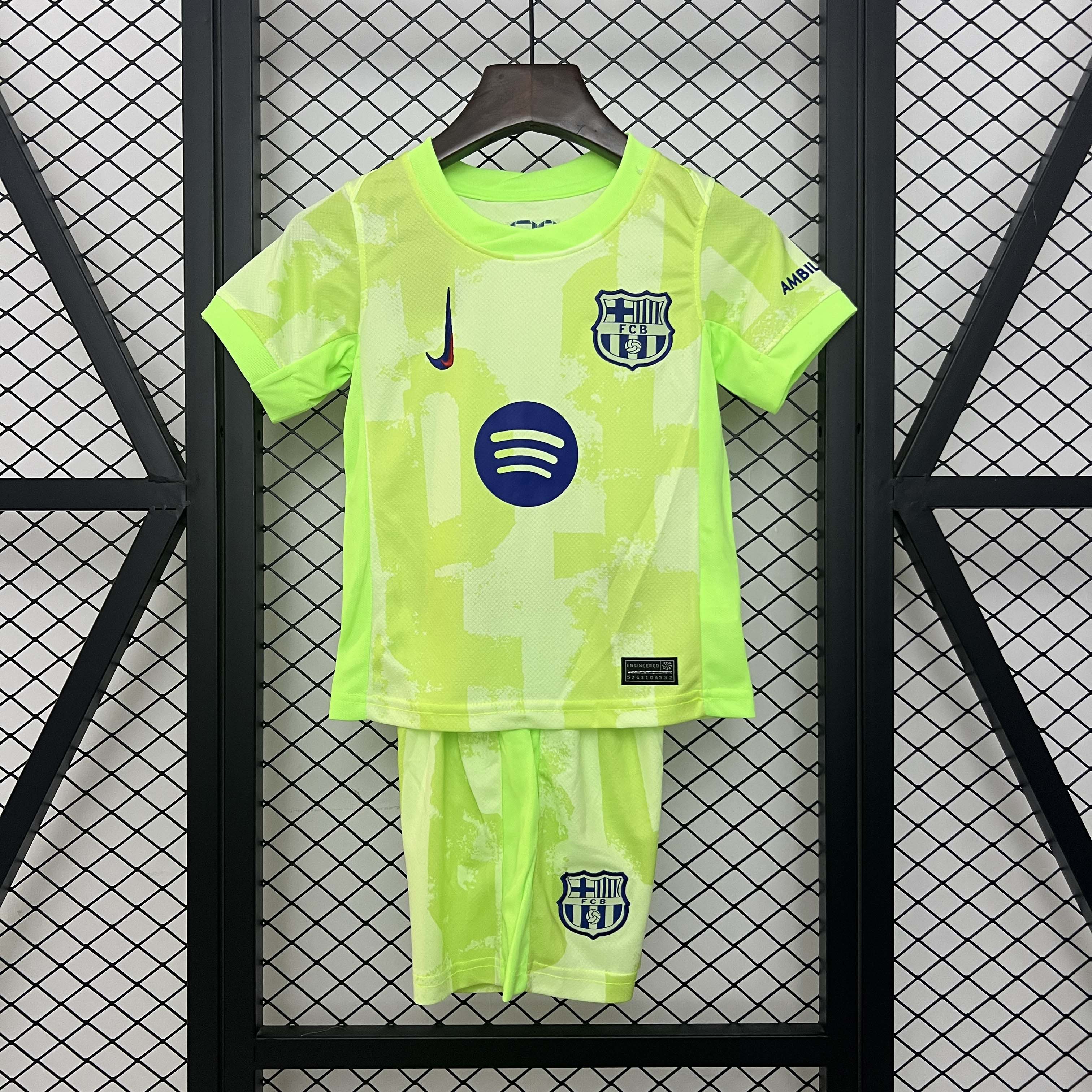 2024/2025 Barcelona Third Away Football Shirt 1:1 Thai Quality Kids Size:football jersey mysite: unitedjerseyfootball 邓江浪:football