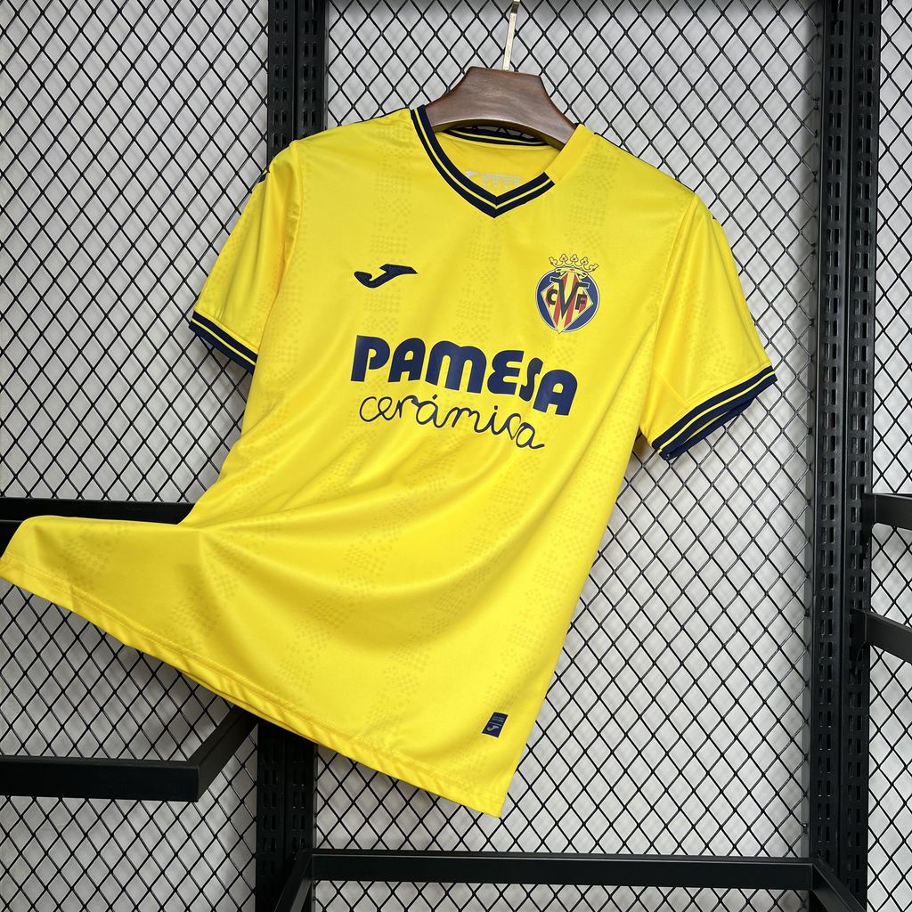ManixJersey.com | Villarreal 24-25 Home Stadium Jersey - Fans Version -Customize Name, Number and Patch | Worldwide Shipping