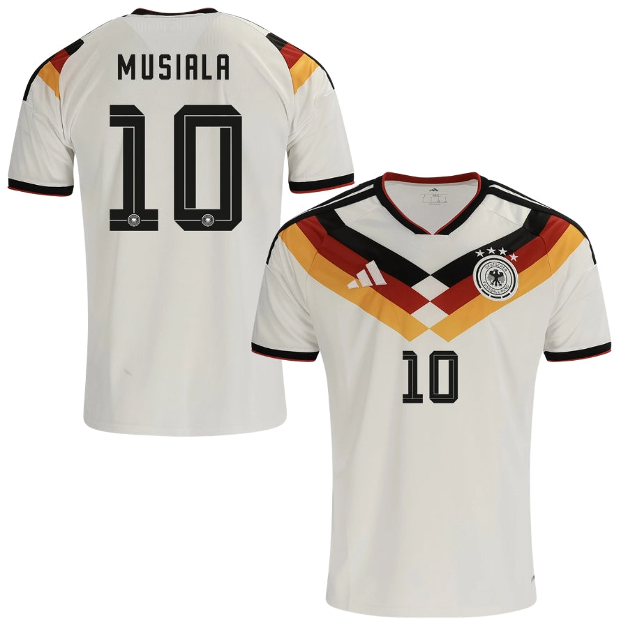 Germany Home Musiala 10 Fan Jersey Shirt 2026 World Cup-mysite Custom Football Kit- Nextkits