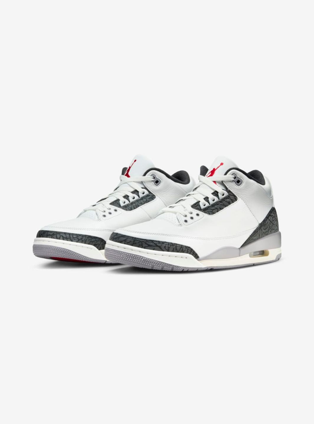 Air Jordan 3 Retro Cement Grey、JORDAN、Cacoeks