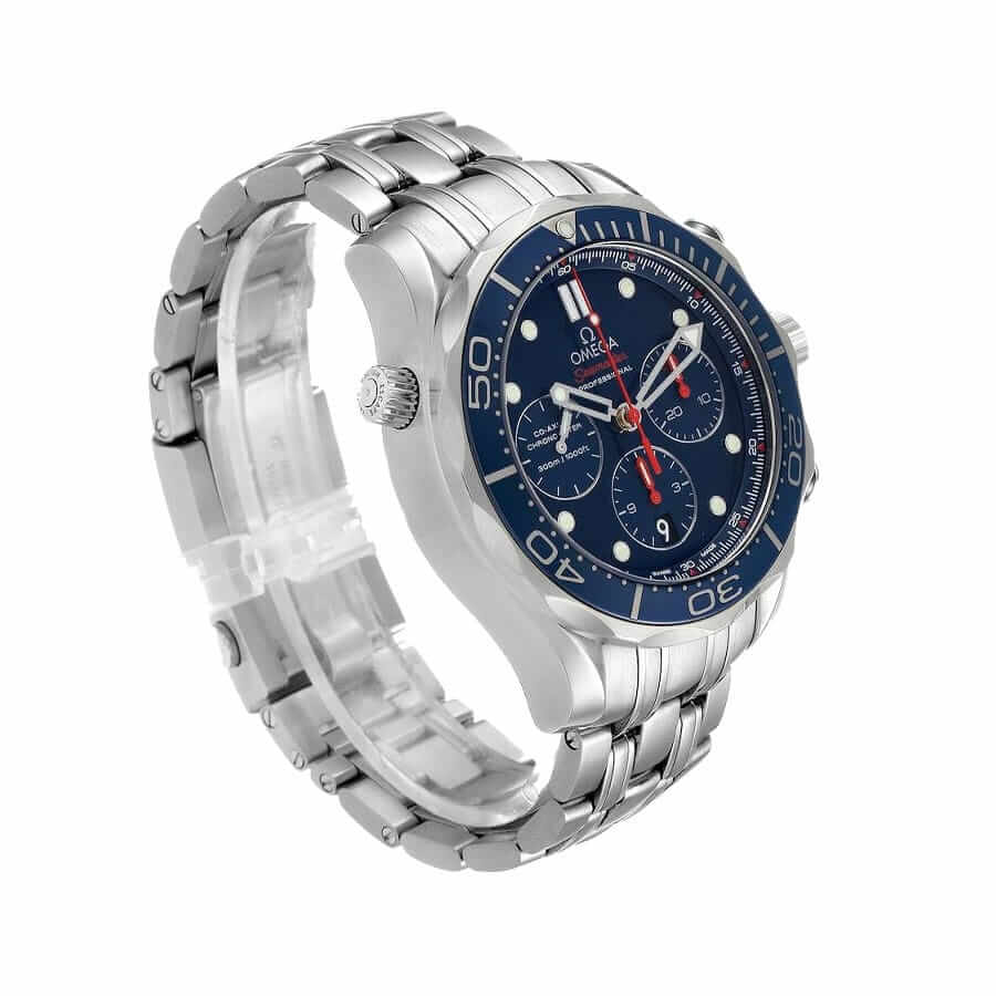 omega seamaster 300m steel 212 30 44 50 03 001 blue dial replica23