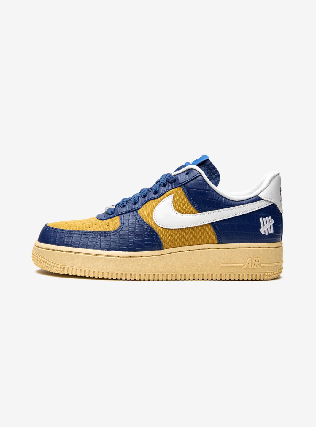 Nike Air Force 1 Low SP Undefeated 5 On It Blue Yellow Croc、NIKE、Cacoeks