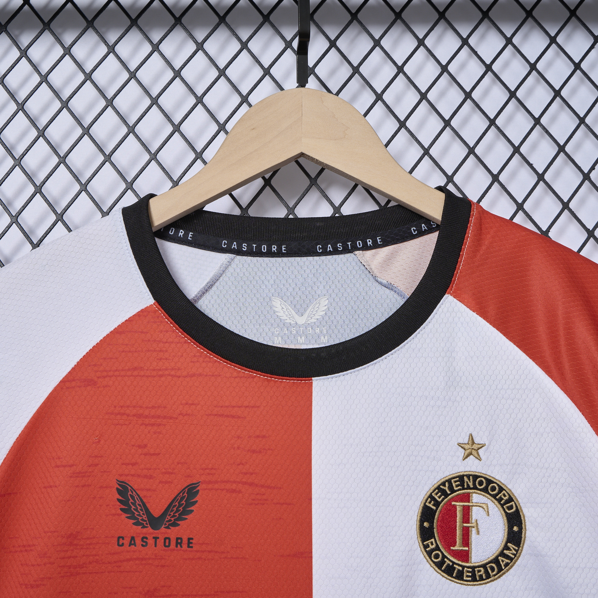 JerseysGala.com | Feyenoord 24-25 Home Stadium Jersey - Fans Version -Customize Name, Number and Patch | Worldwide Shipping