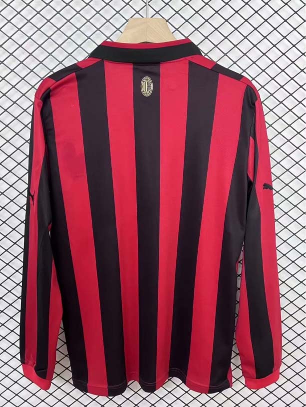 2024/2025 Long Sleeve AC Milan 125th Anniversary Soccer Jersey 1:1 Thai Quality:football jersey mysite: unitedjerseyfootball 邓江浪:football