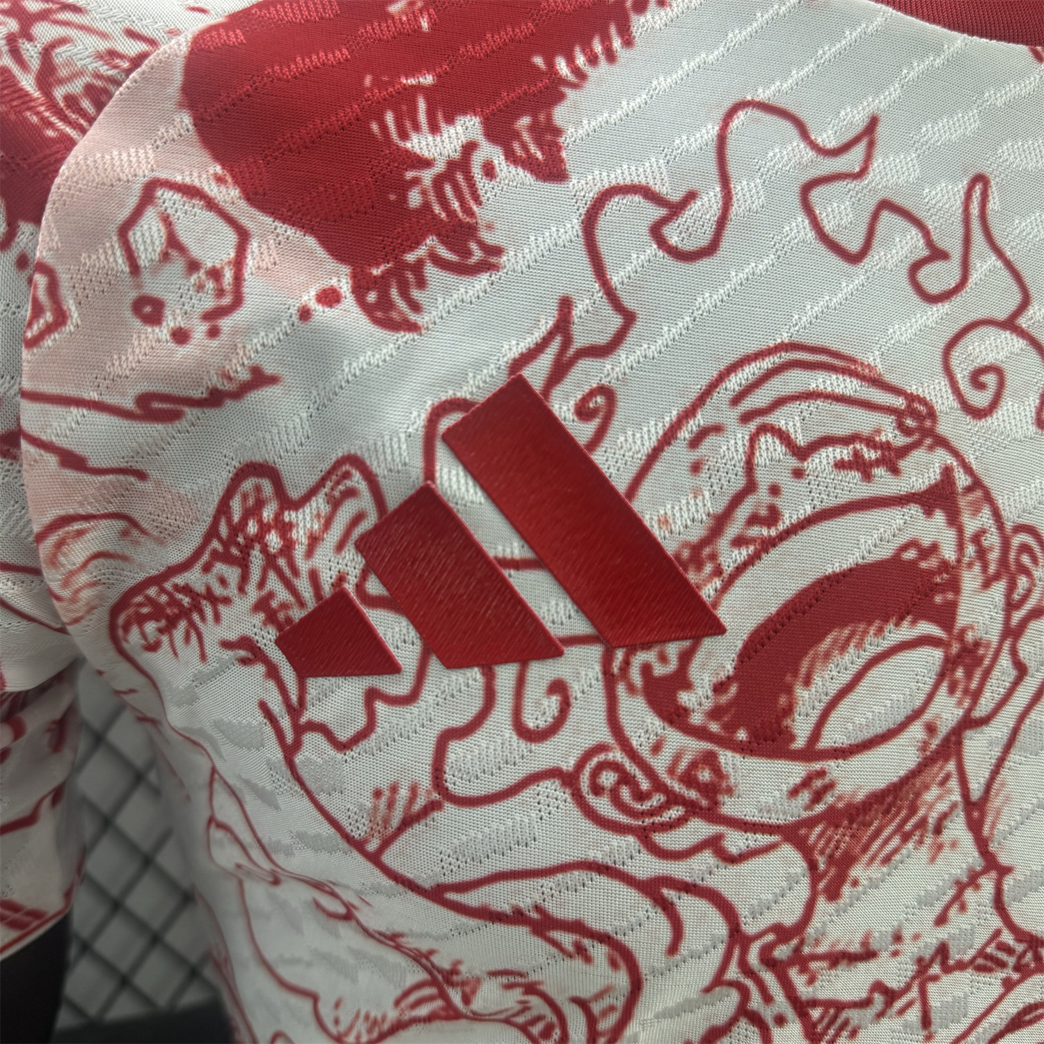 UltraTrikot-Japan 25-26 Red Line Gear 5 Nika White Special Edition Jersey - Player Version