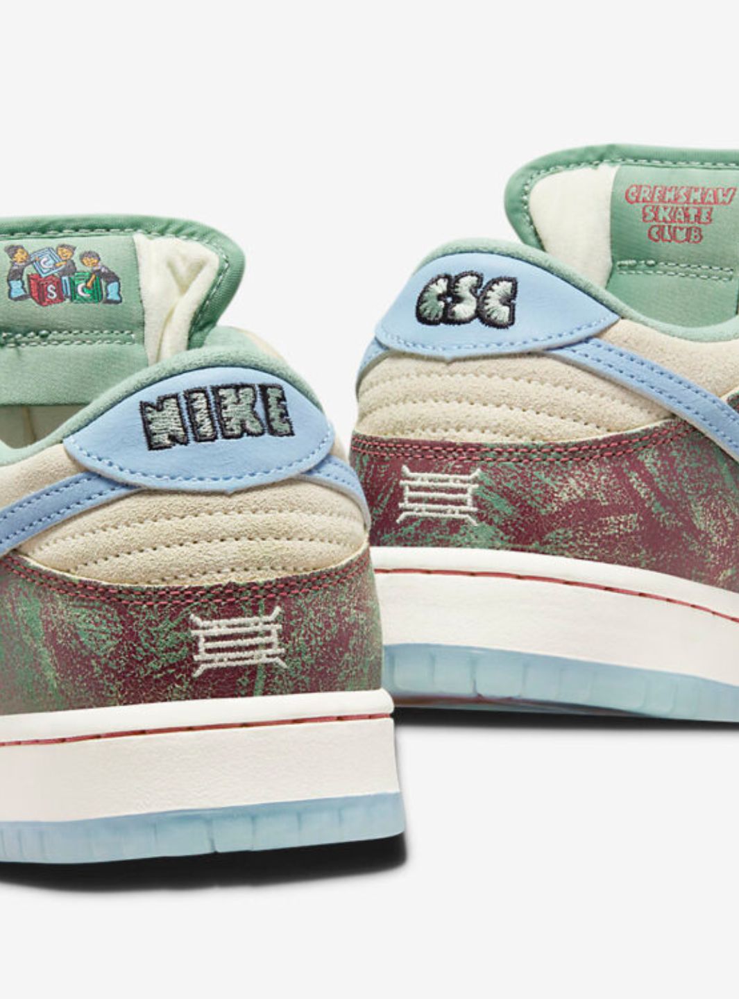Nike SB Dunk Low Crenshaw Skate Club、NIKE、Cacoeks