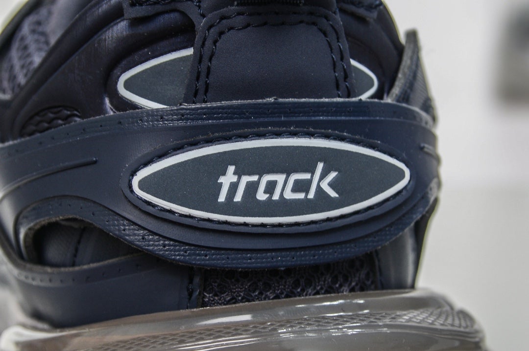Balenciaga Track Clear Sole Sneaker in Dark Navy、mysite、Cacoeks