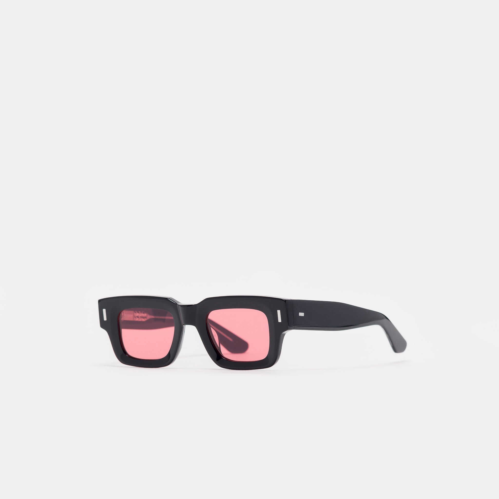 Ares Sunglasses in Black/Rose