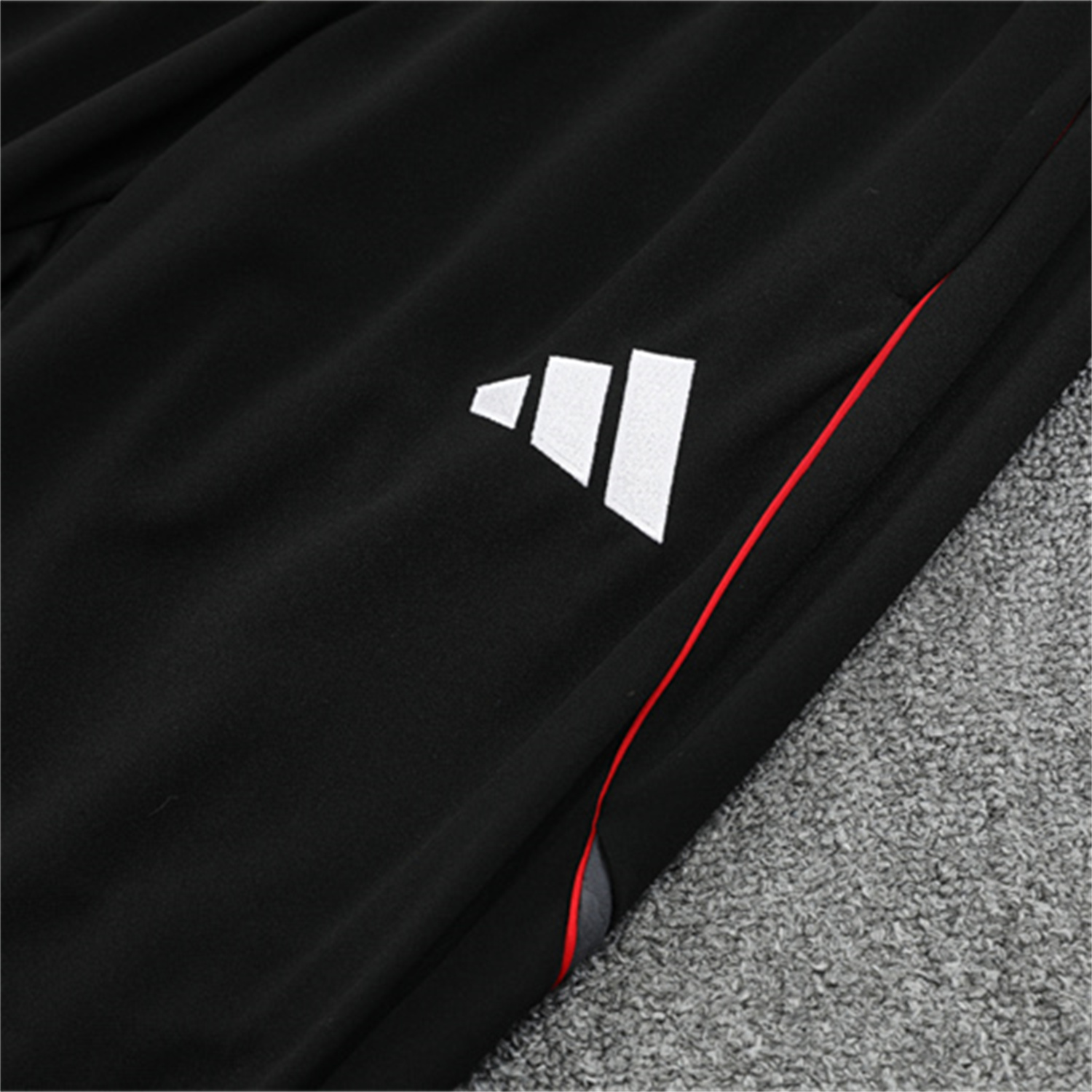 UltraTrikot-Ajax 25-26 Long Sleeve Training Set - White Top and Black Pants