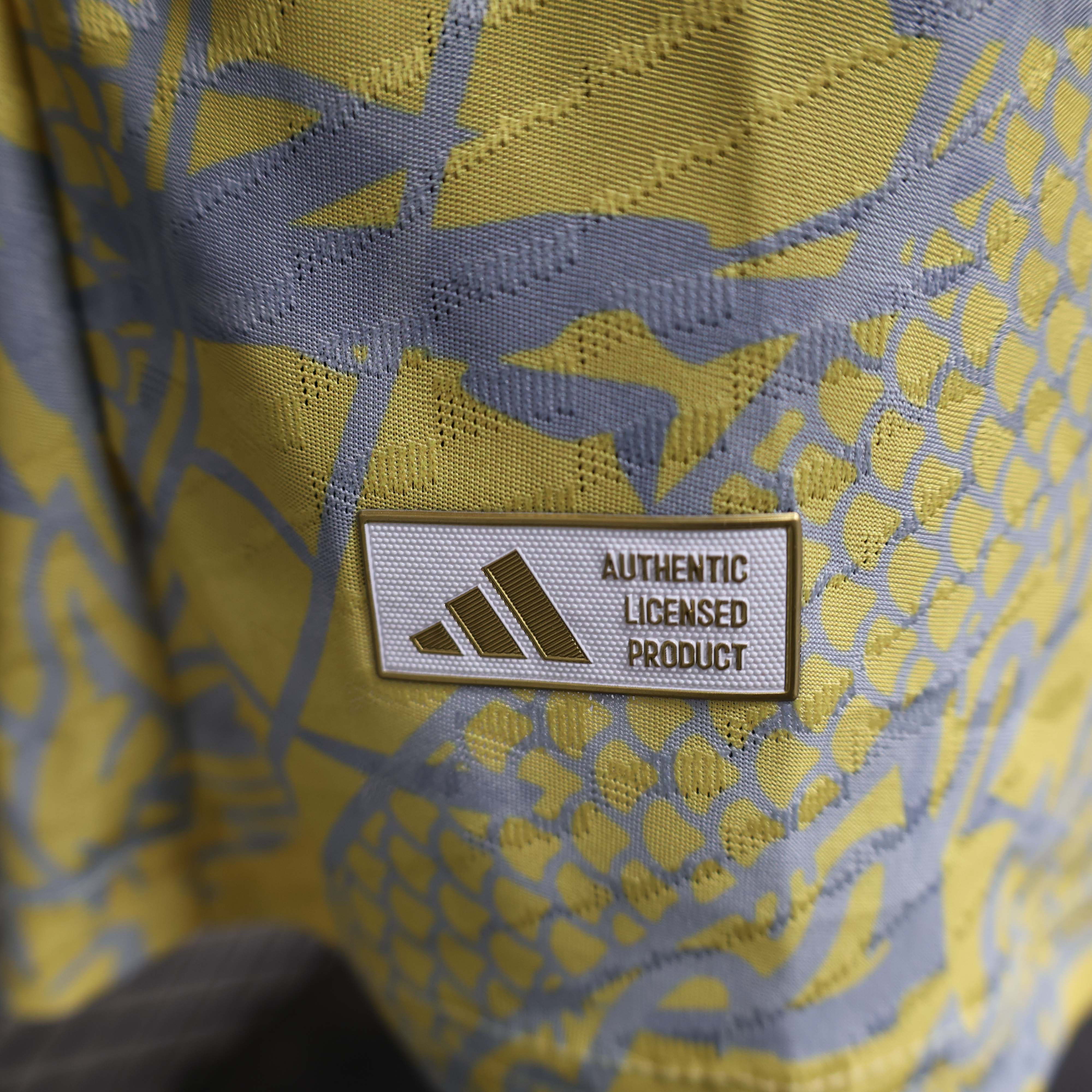 2024/2025 Player Version Real Madrid Special Edition Yellow Football Shirt 1:1 Thai Quality:football jersey mysite: unitedjerseyfootball 邓江浪:football