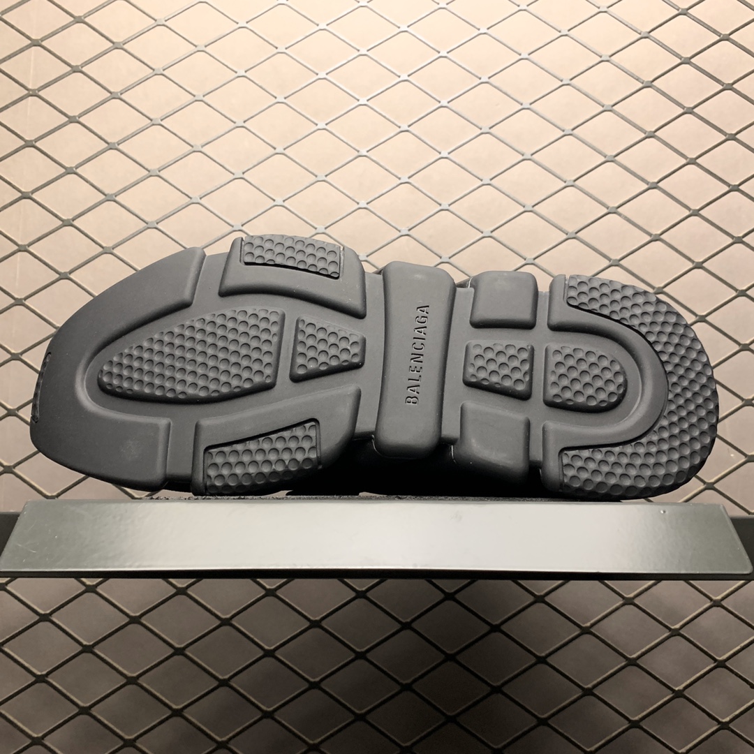 Balenciaga Speed Lace-Up Trainer in Black、mysite、Cacoeks