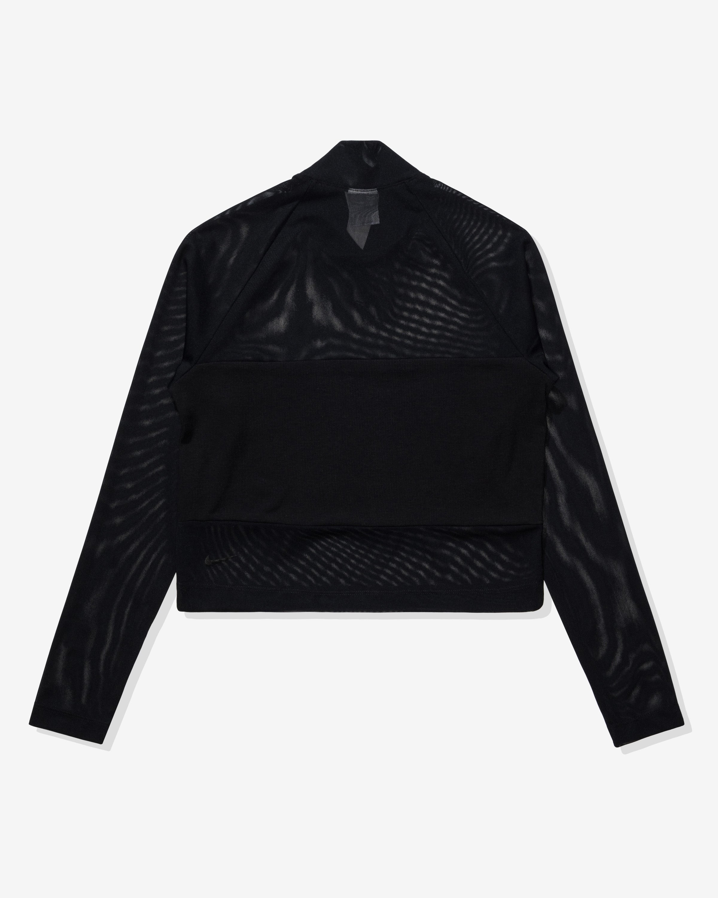 NIKE WMNS KOBE LS CROP TOP - BLACK