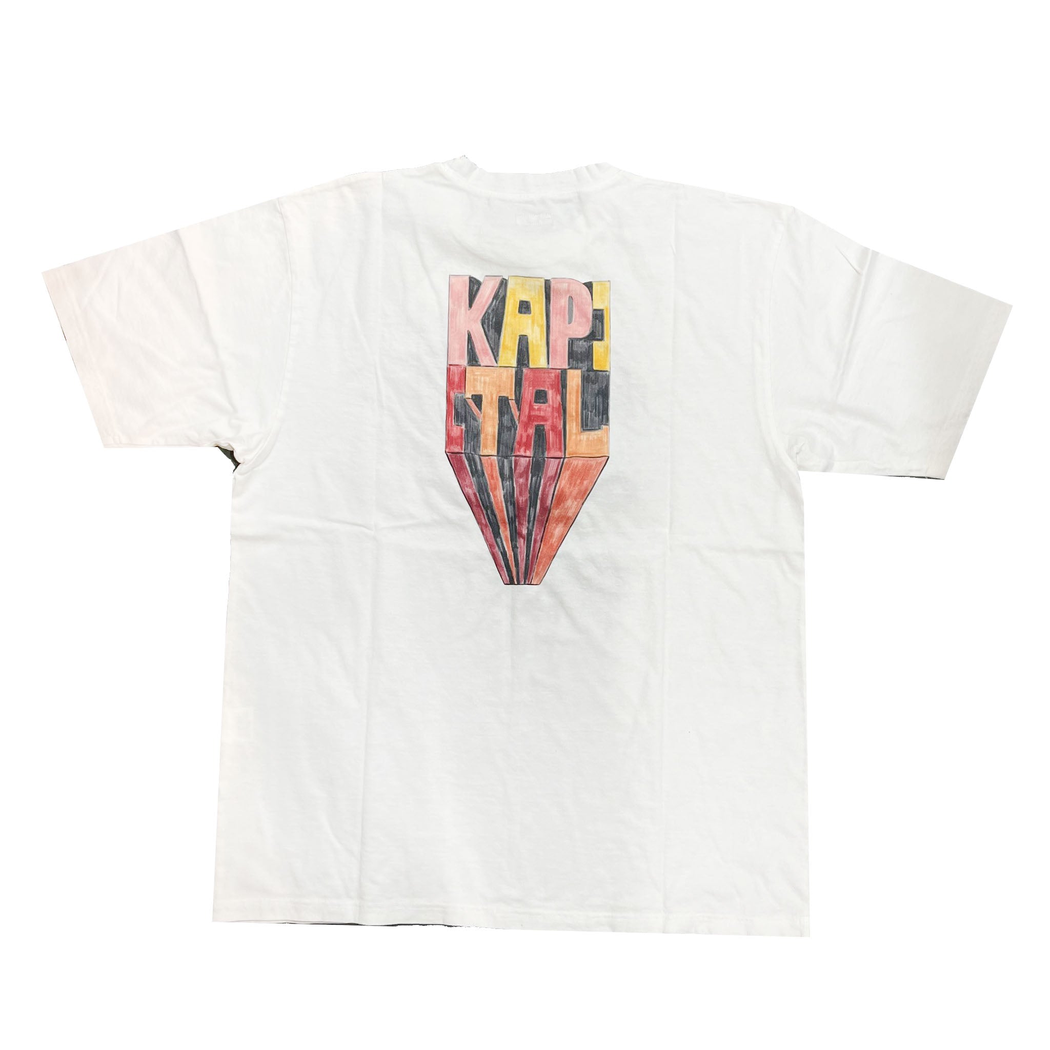 KAPITAL 20 / Jersey Crew Neck Tee ( ANALOGUE PIANOMAN pt )  K2503SC057 