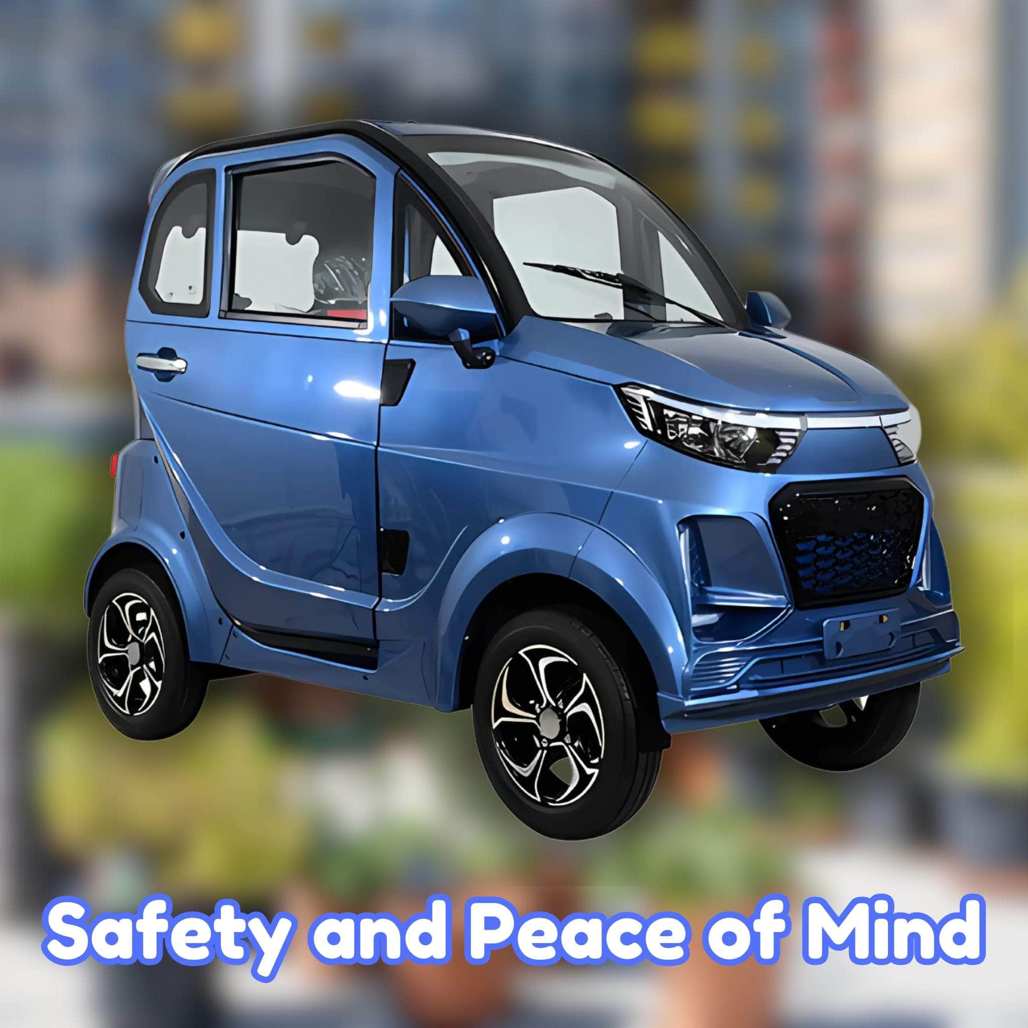 Green Transporter Q Express Electric Scooter: Safety and Peace of Mind