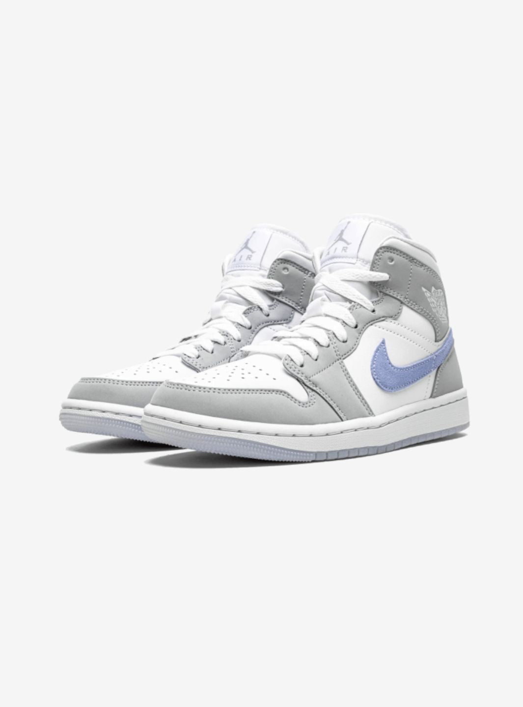 Air Jordan 1 Mid Wolf Grey Aluminum、JORDAN、Cacoeks
