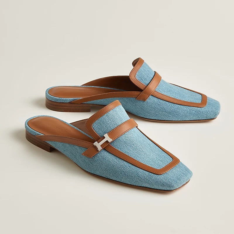 Groupie Mule Bleu Clair、mysite、Cacoeks