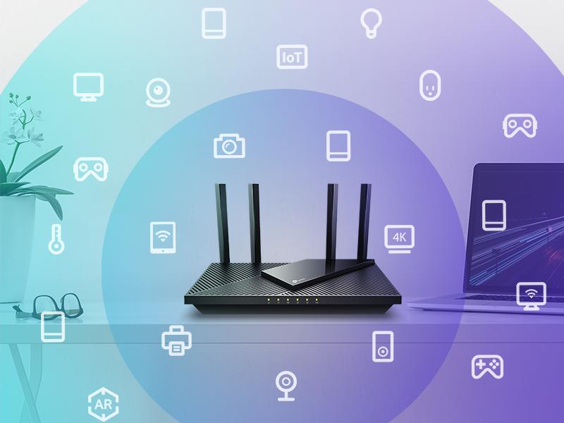 Connect up to 4X More Devices Without Losing Speed 
