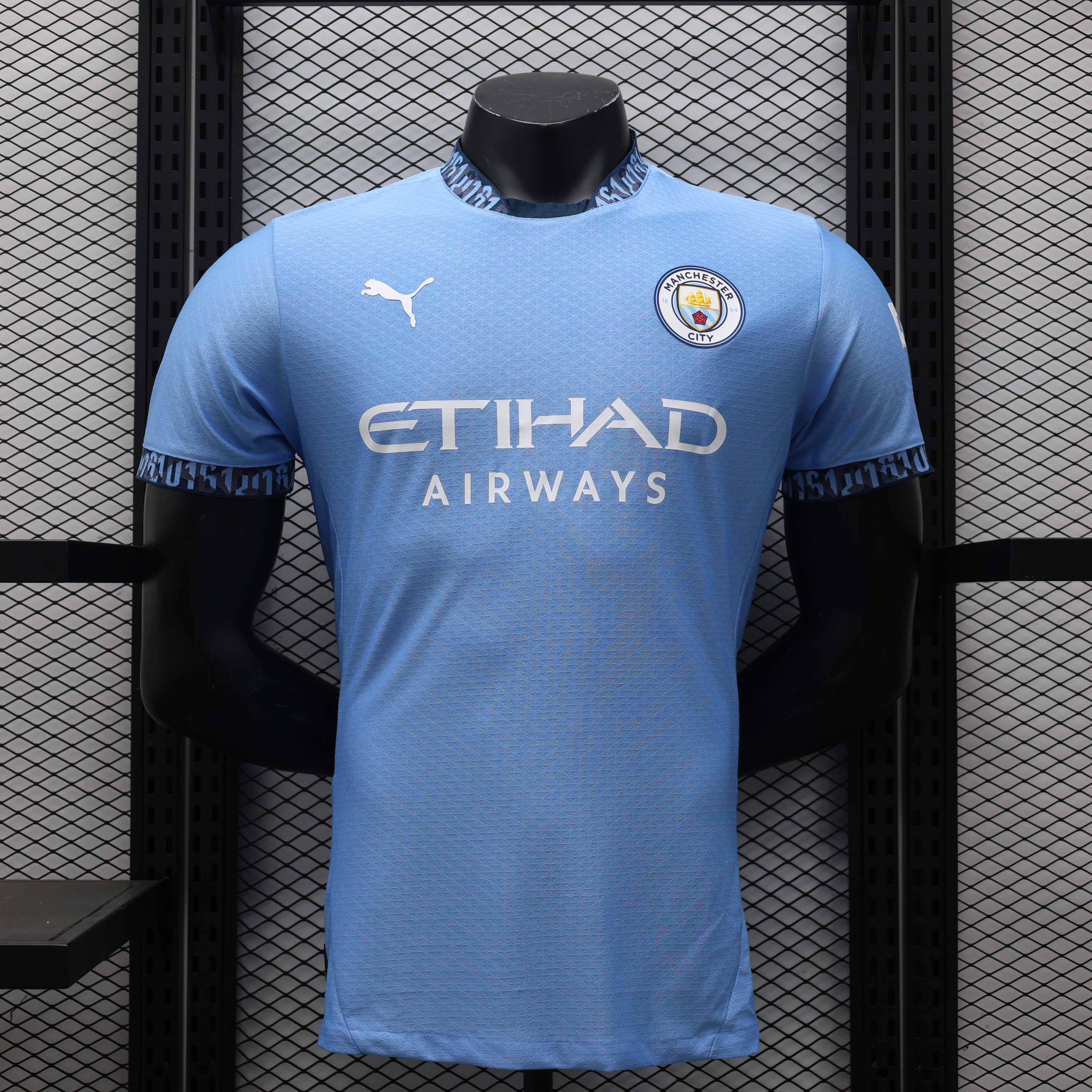 2024/2025 Player Version Manchester City Home Football Shirt 1:1 Thai Quality:football jersey mysite: unitedjerseyfootball 邓江浪:football