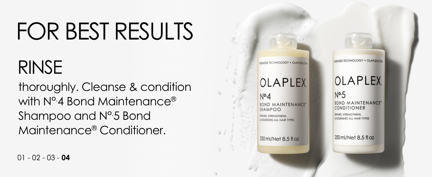 For Best Results: Rinse