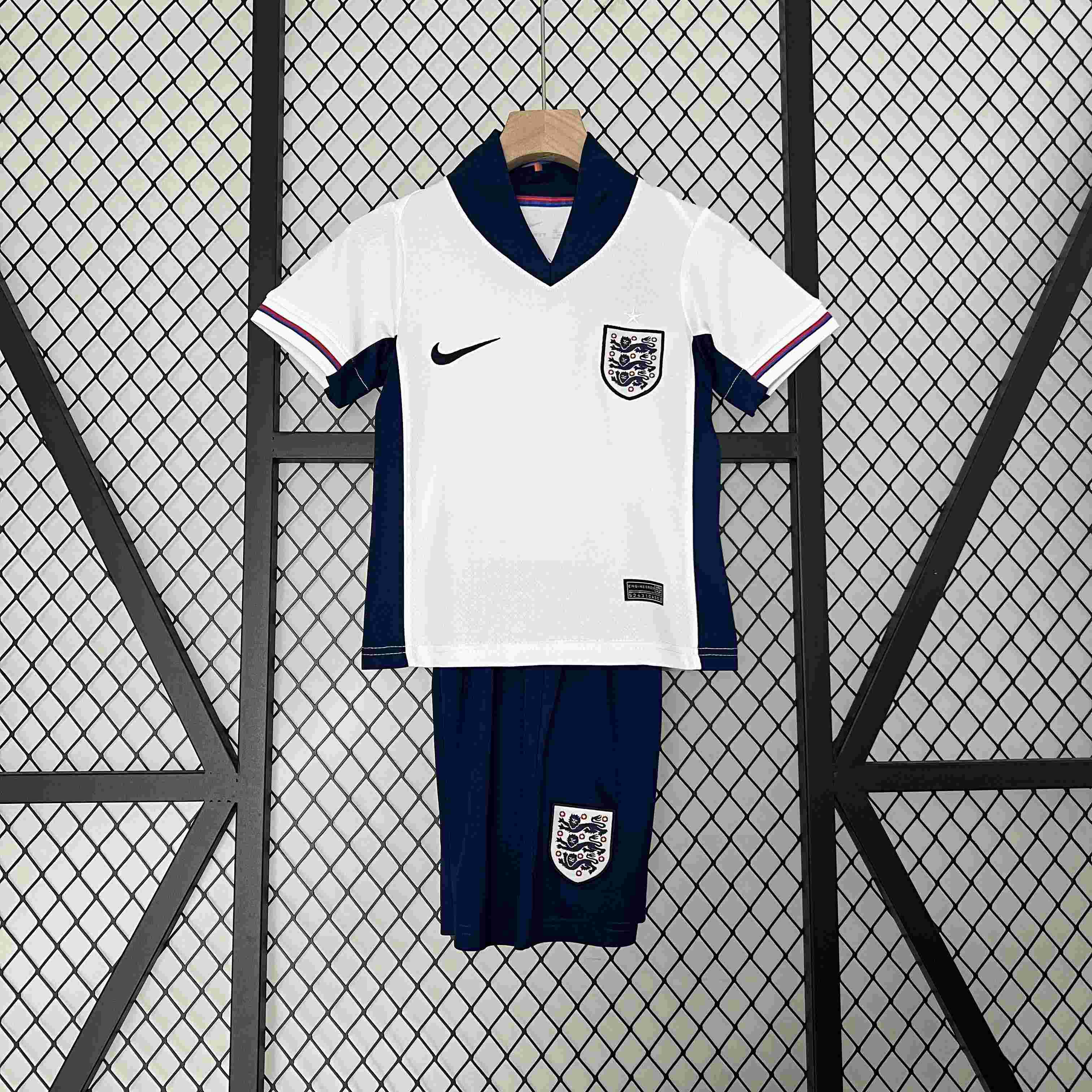 2024 England Home Football Shirt Kids Size Suit-mysite Custom Football Kit- Nextkits
