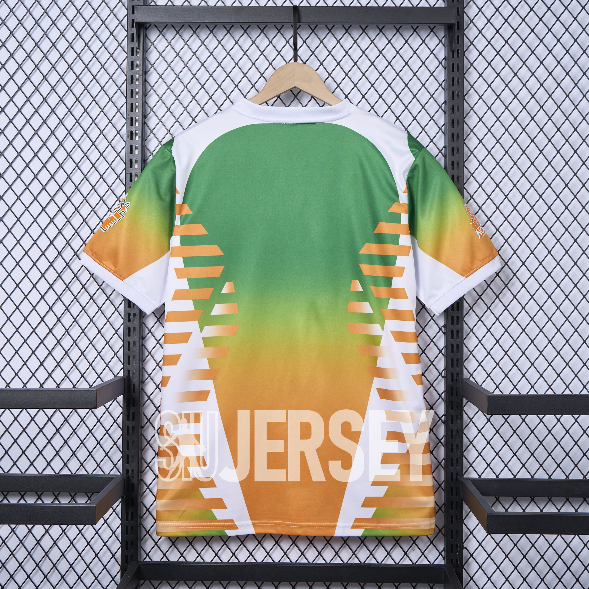 SIUjerseys-Venezia FC 24-25 Orange and Green Pre-Match Jersey - Fans Version