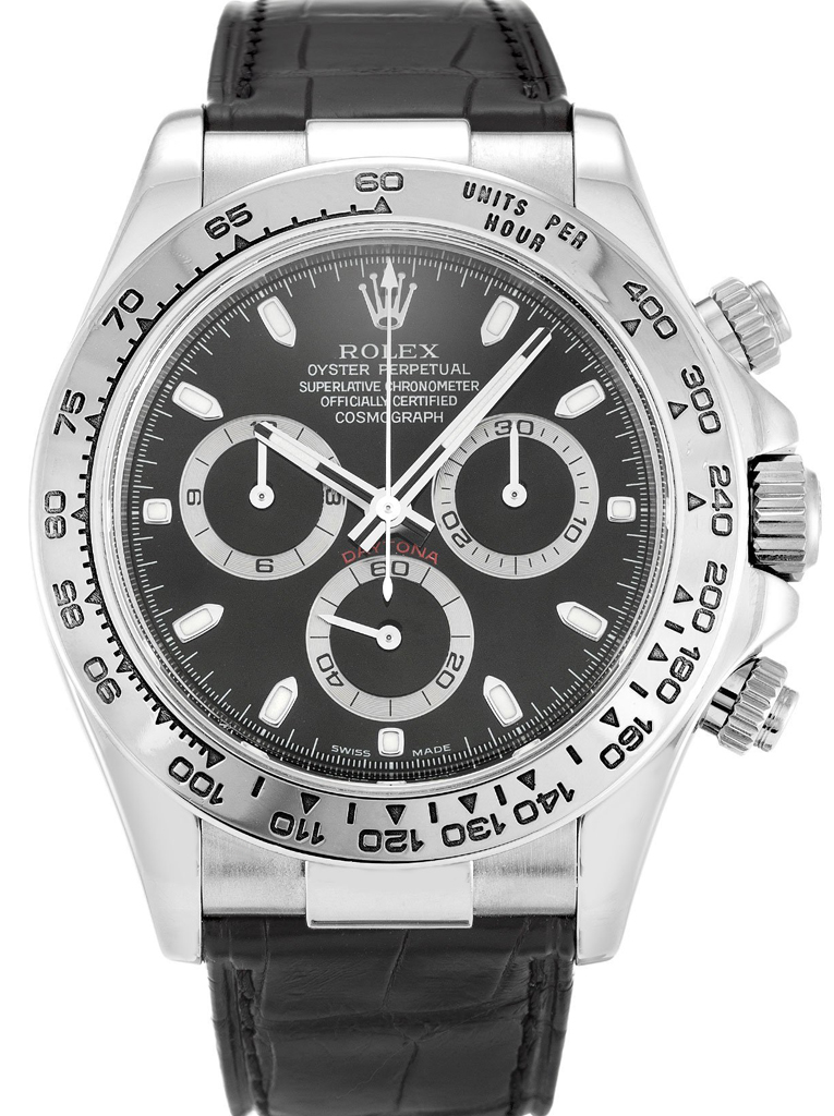 Replica Rolex Daytona 40mm Black Dial 116519-fasswatch