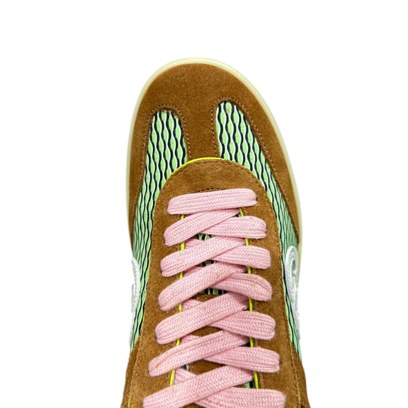 Gucci G57 Sneaker in Brown Pink、mysite、Cacoeks