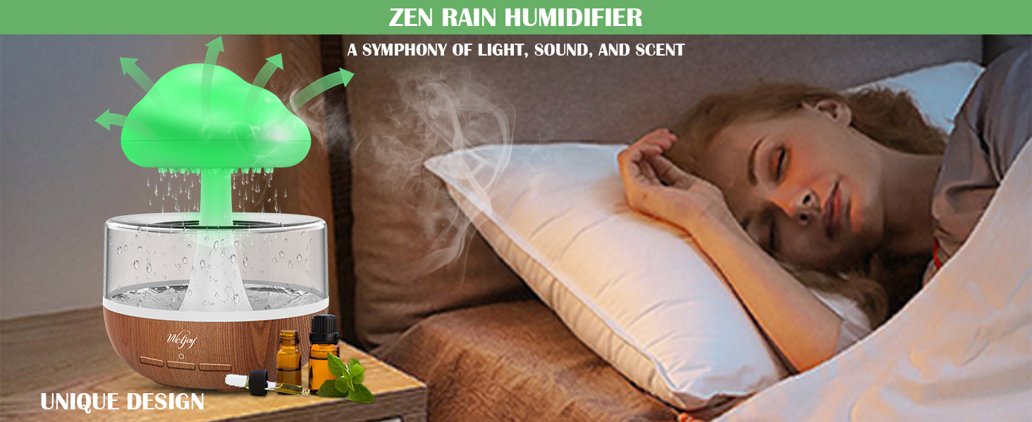 cloud humidifier rain drop