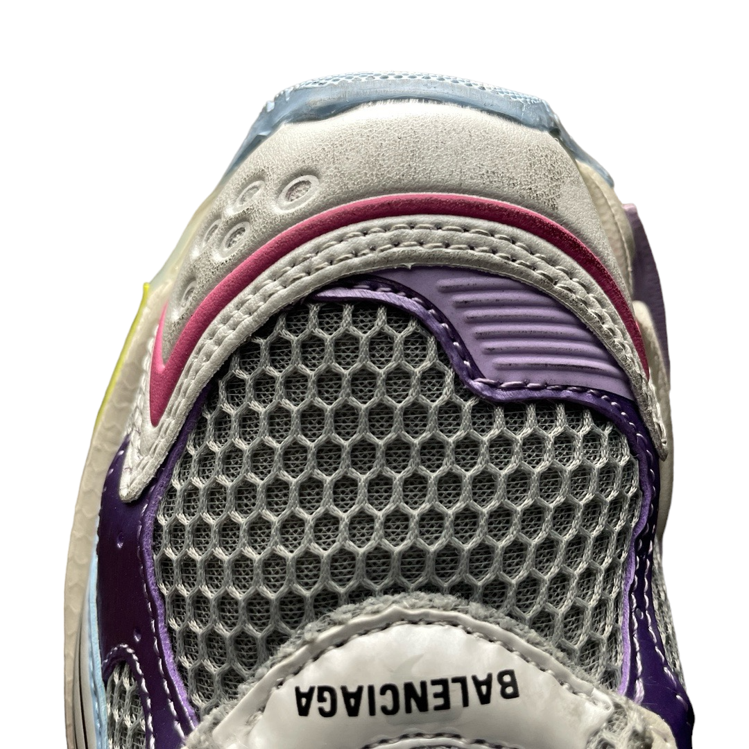 Balenciaga Runner Sneaker in Grey Light Purple Yellow、mysite、Cacoeks