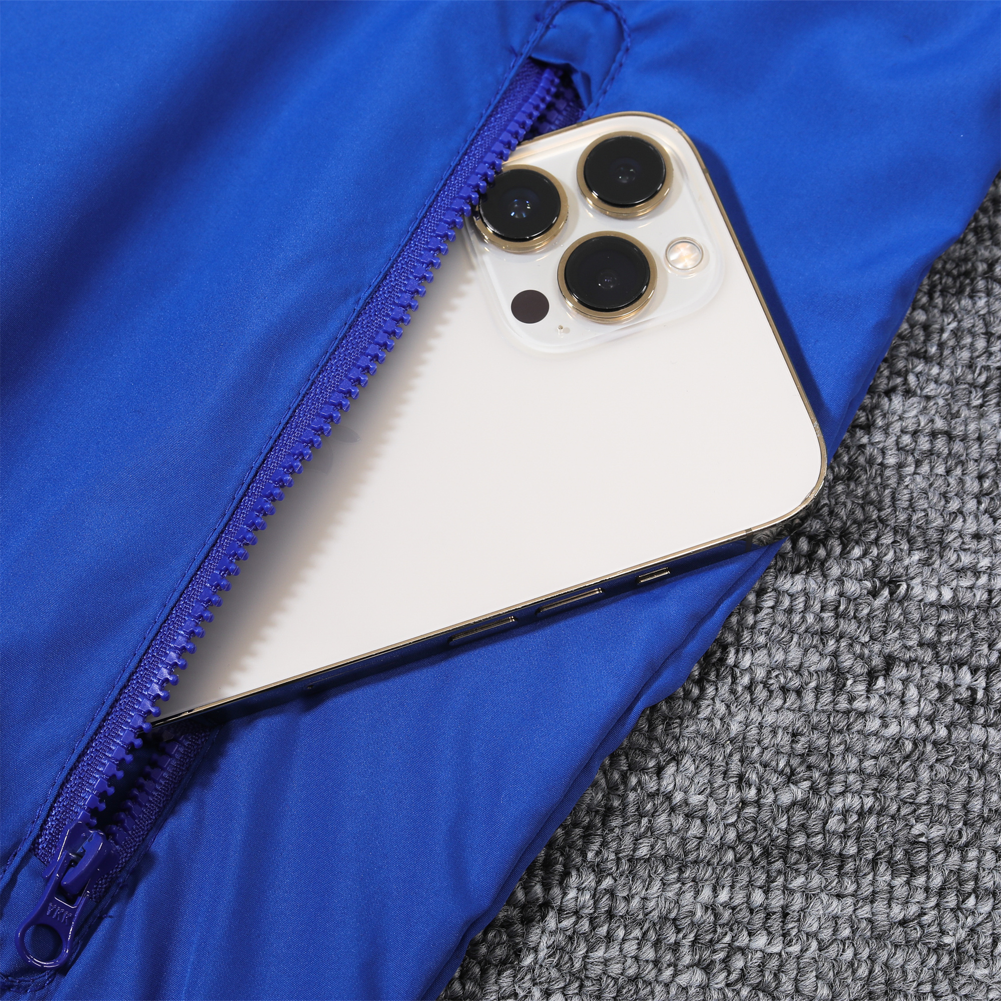 Higojerseys-Brazil 2024 National Team Anthem Blue Hooded Windbreaker - Player Version