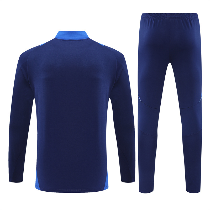 JerseysGala.com | Al Nassr Riyadh Victory 24-25 Long Sleeve Training Set - Royal Blue -Customize Name, Number and Patch | Worldwide Shipping