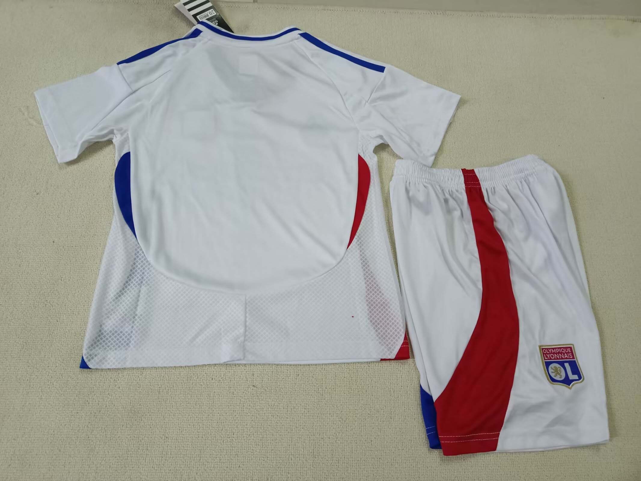 2024/2025 Lyon Home Football Shirt 1:1 Thai Quality Kids Size:football jersey mysite: unitedjerseyfootball 邓江浪:football