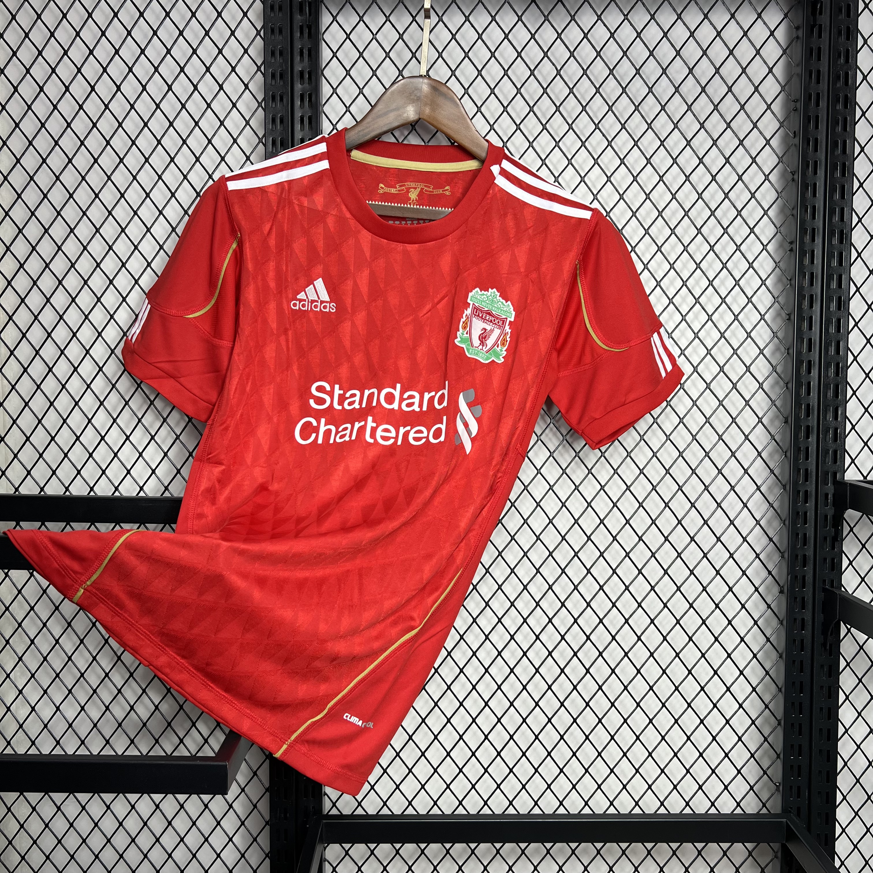 JerseysGala.com | Retro Liver.pool 2010-11 Home Stadium Jersey -Customize Name, Number and Patch | Worldwide Shipping