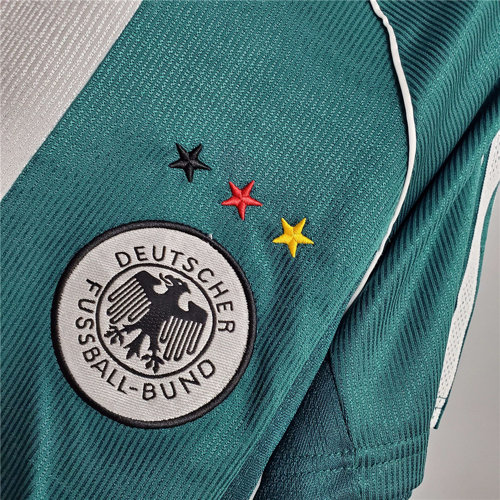 ManixJersey.com | Retro Germany 1998 Away Stadium Jersey -Customize Name, Number and Patch | Worldwide Shipping