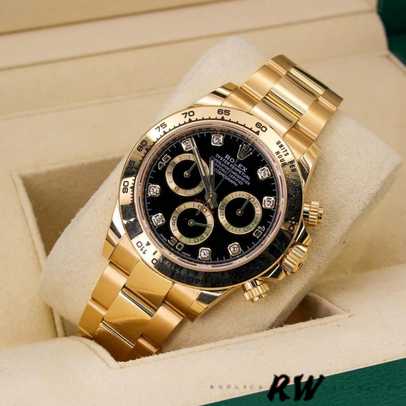 Rolex Daytona Yellow Gold 116508-0004 Replica-fasswatch
