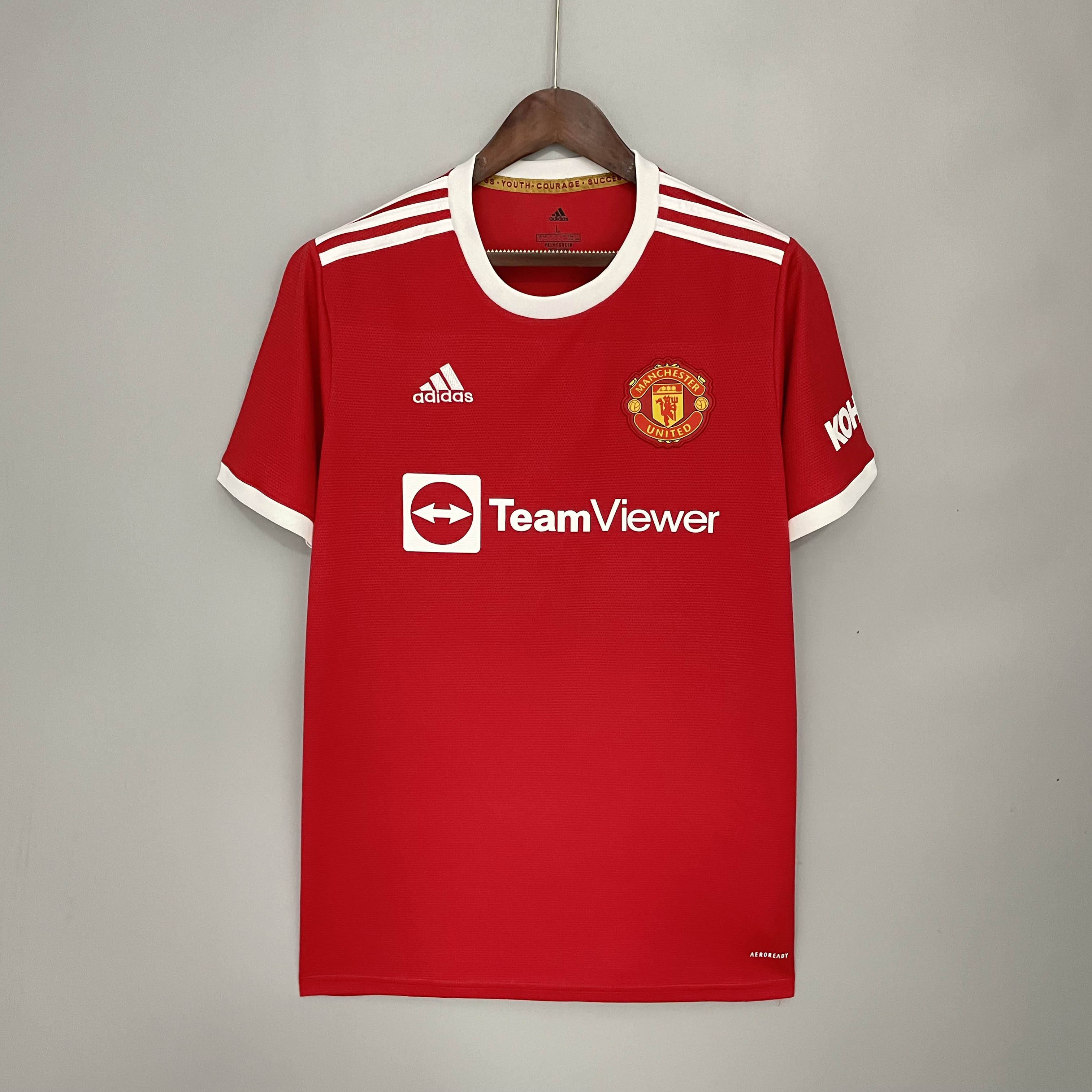 Manchester United Football Shirt Home 2021/2022 1:1 Thai Quality:football jersey mysite: unitedjerseyfootball 邓江浪:football
