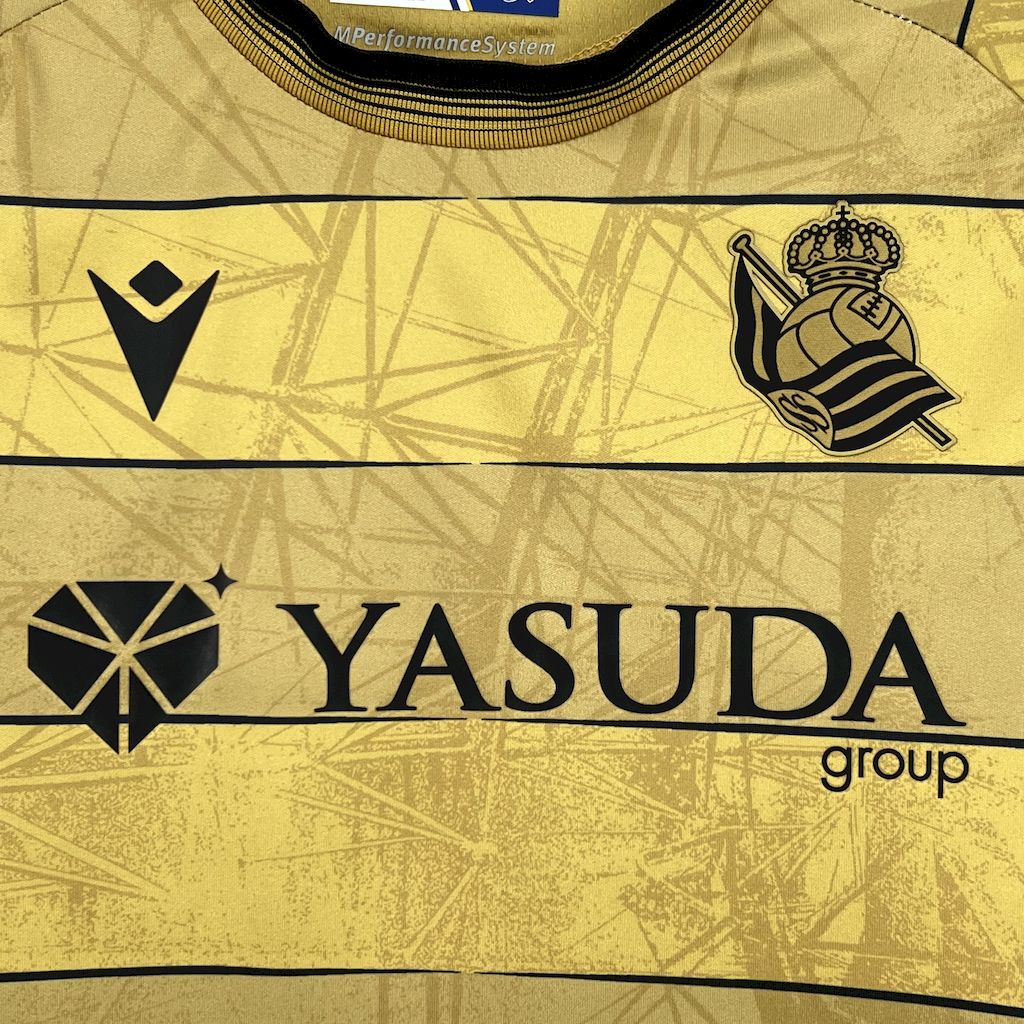 ManixJersey.com | Real Sociedad 24-25 Away Kids Kit -Customize Name, Number and Patch | Worldwide Shipping