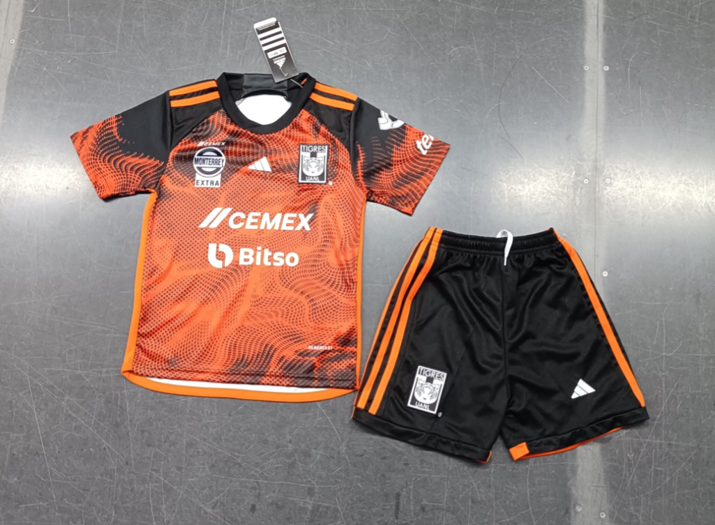 23/24 Tigres UANL Third Football Shirt Kids Size Suit-mysite Custom Football Kit- Nextkits